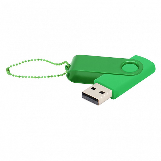 Флешка Designer To Go 2.0 USB 16Gb, зеленый с логотипом в Уфе заказать по выгодной цене в кибермаркете AvroraStore