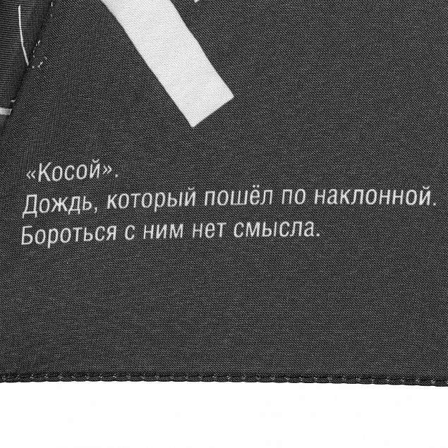 Зонт-трость Types Of Rain с логотипом в Уфе заказать по выгодной цене в кибермаркете AvroraStore