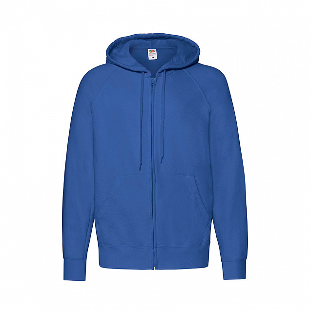 Толстовка без начеса LIGHTWEIGHT HOODED SWEAT JACKET 240 с логотипом в Уфе заказать по выгодной цене в кибермаркете AvroraStore