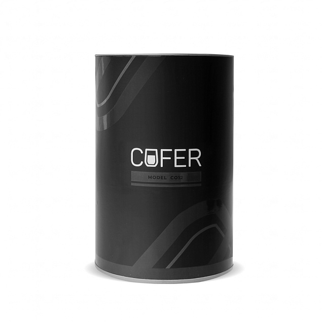 Набор Cofer Tube CO12 black, бирюзовый с логотипом в Уфе заказать по выгодной цене в кибермаркете AvroraStore