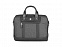 Портфель VICTORINOX Architecture Urban2 15 Briefcase 15'', серый, полиэстер/кожа, 42x13x31 см, 16 л с логотипом в Уфе заказать по выгодной цене в кибермаркете AvroraStore