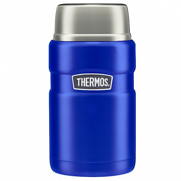 Термос для еды Thermos SK3020, синий с логотипом в Уфе заказать по выгодной цене в кибермаркете AvroraStore