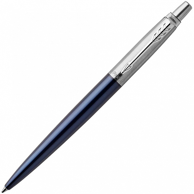 Ручка шариковая Parker Jotter Royal Blue CT с логотипом в Уфе заказать по выгодной цене в кибермаркете AvroraStore