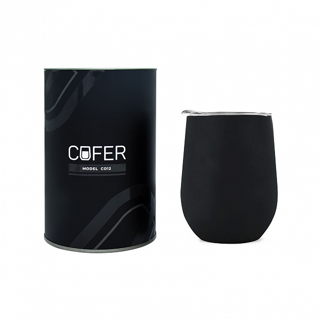 Набор Cofer Tube софт-тач CO12s black, черный  с логотипом в Уфе заказать по выгодной цене в кибермаркете AvroraStore