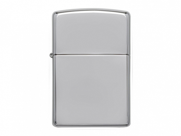 Зажигалка ZIPPO Classic с покрытием High Polish Chrome с логотипом в Уфе заказать по выгодной цене в кибермаркете AvroraStore