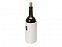 WINE COOLER SATIN WHITE/Охладитель-чехол для бутылки вина или шампанского, белый с логотипом в Уфе заказать по выгодной цене в кибермаркете AvroraStore