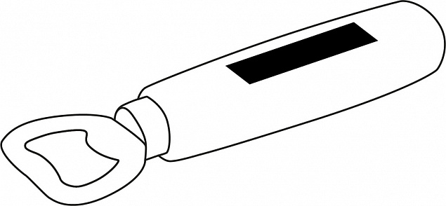 Открывашка для бутылок OPEN ECO с логотипом в Уфе заказать по выгодной цене в кибермаркете AvroraStore