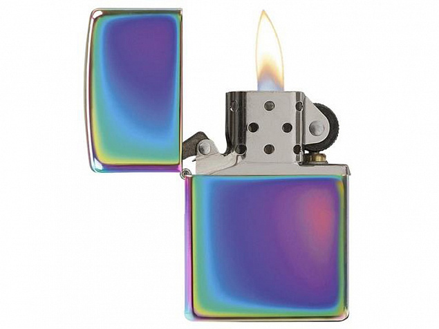 Зажигалка ZIPPO Classic с покрытием Spectrum™ с логотипом в Уфе заказать по выгодной цене в кибермаркете AvroraStore