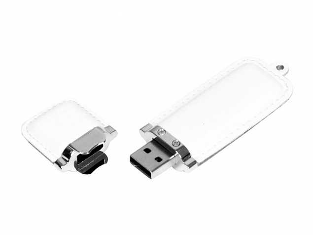 USB 2.0- флешка на 16 Гб классической прямоугольной формы с логотипом в Уфе заказать по выгодной цене в кибермаркете AvroraStore