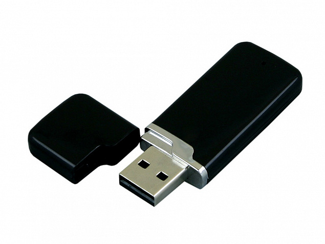 USB 2.0- флешка на 16 Гб с оригинальным колпачком с логотипом в Уфе заказать по выгодной цене в кибермаркете AvroraStore