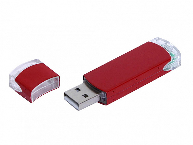 USB-флешка на 64 Гб классической формы с логотипом в Уфе заказать по выгодной цене в кибермаркете AvroraStore