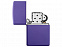 Зажигалка ZIPPO Classic с покрытием Purple Matte с логотипом в Уфе заказать по выгодной цене в кибермаркете AvroraStore