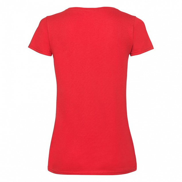 Футболка женская LADY FIT V-NECK T 210 с логотипом в Уфе заказать по выгодной цене в кибермаркете AvroraStore