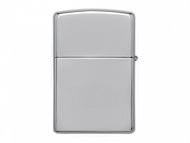 Зажигалка ZIPPO Classic с покрытием High Polish Chrome с логотипом в Уфе заказать по выгодной цене в кибермаркете AvroraStore