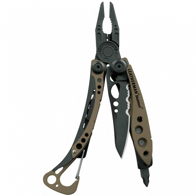 Мультитул Skeletool, хаки с логотипом в Уфе заказать по выгодной цене в кибермаркете AvroraStore