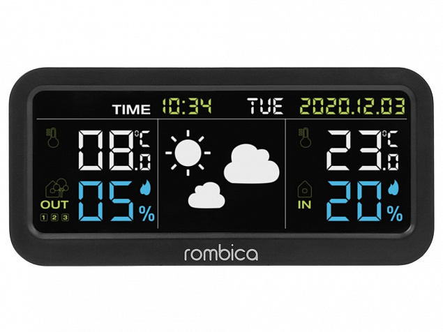 Метеостанция Rombica BoxCast 1 WTS с логотипом в Уфе заказать по выгодной цене в кибермаркете AvroraStore