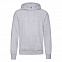 Толстовка "Classic Hooded Sweat", серый меланж_4XL, 80% х/б, 20% п/э, 280 г/м2 с логотипом в Уфе заказать по выгодной цене в кибермаркете AvroraStore