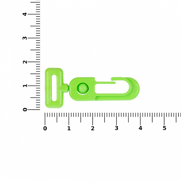 Застежка-карабин Сarabine, S, зеленый неон с логотипом в Уфе заказать по выгодной цене в кибермаркете AvroraStore